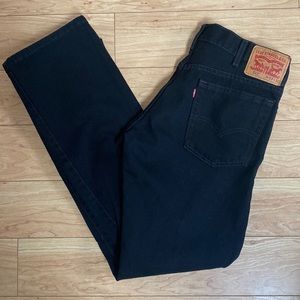Men’s 33x32 Levi’s Denim 517 Black Jeans Pants Like New